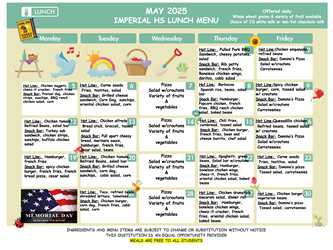 IHS May Lunch