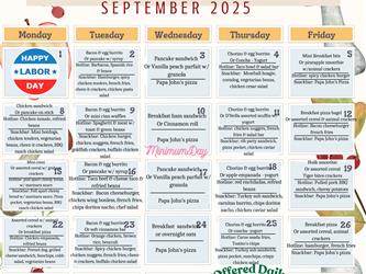 Break / Lunch Menu